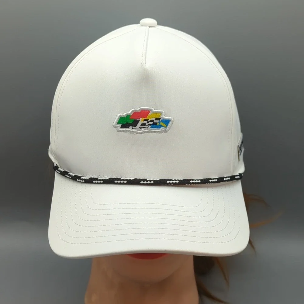 Daytona International Speedway NASCAR Hat Cap White Rope Snapback OSFM
